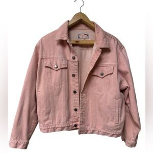 Pink Jean Jacket
